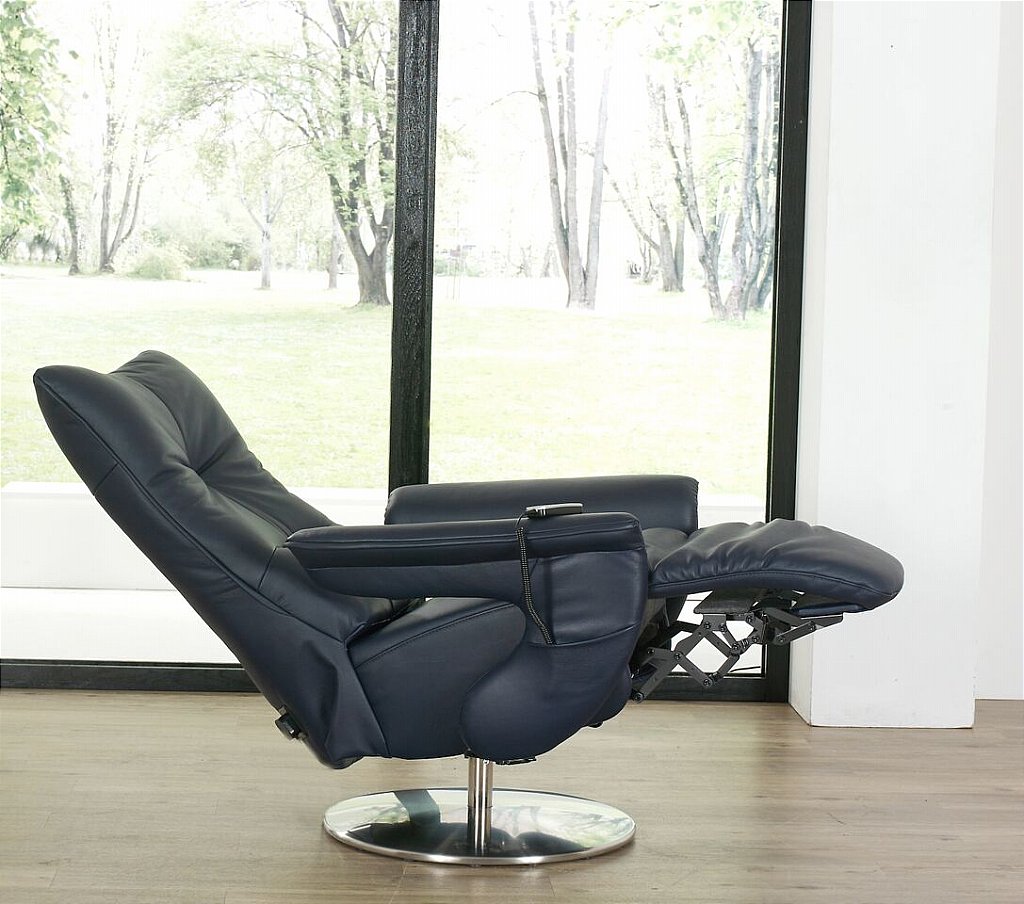 Himolla Brock Easy Swing Leather Recliner Chair