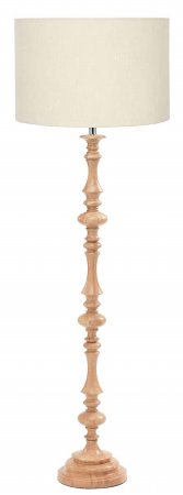 Vale Furnishers - Rococo 632 NAT Lamp. Click for larger image.