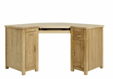 Vale Furnishers - Truro Corner Computer Desk. Click for larger image.