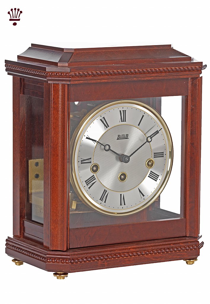 BilliB - Birchgrove Mantel Clock - Mahogany BilliB - Birchgrove Mantel Clock - Mahogany