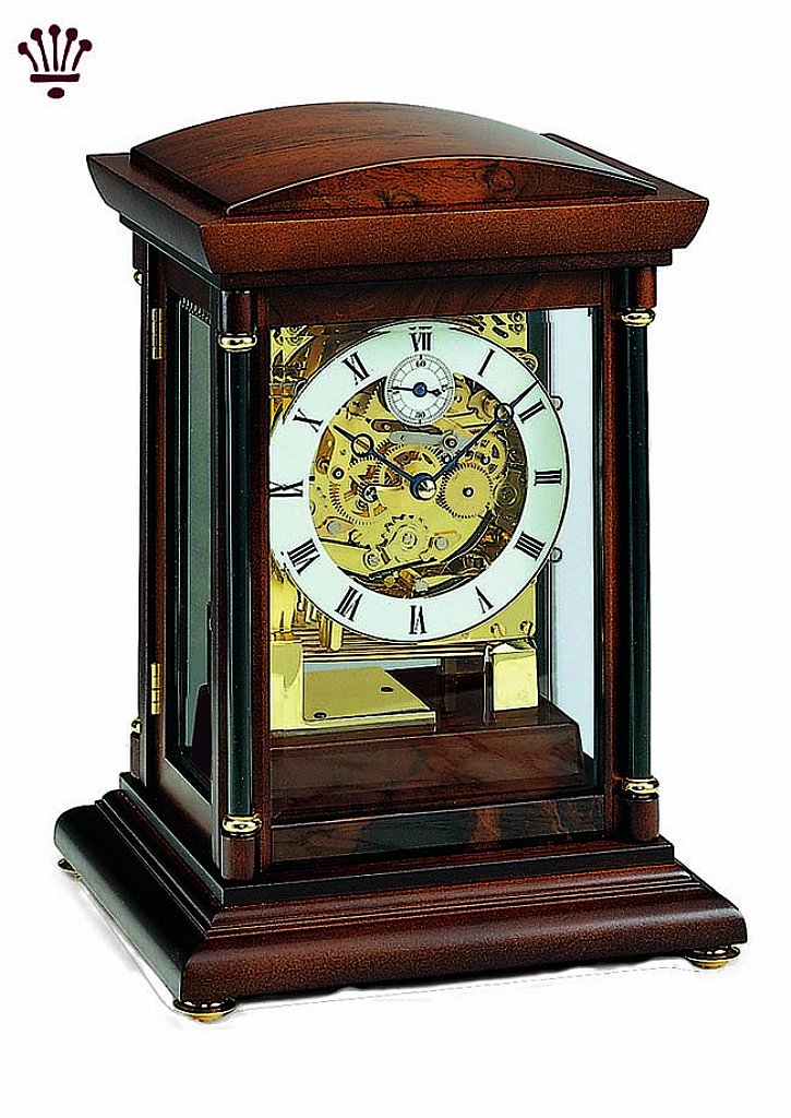 BilliB - Bradley Mantel Clock - Walnut BilliB - Bradley Mantel Clock - Walnut