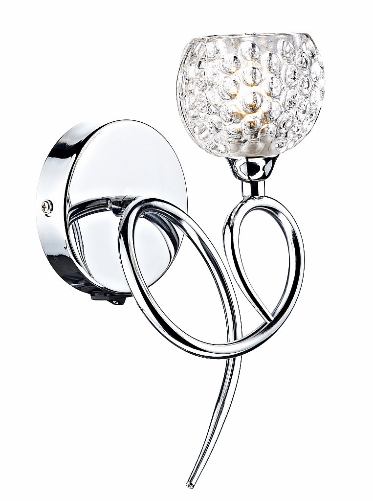 Dar Lighting - Abstract Single Light Wall Fitting Dar Lighting - Abstract Single Light Wall Fitting