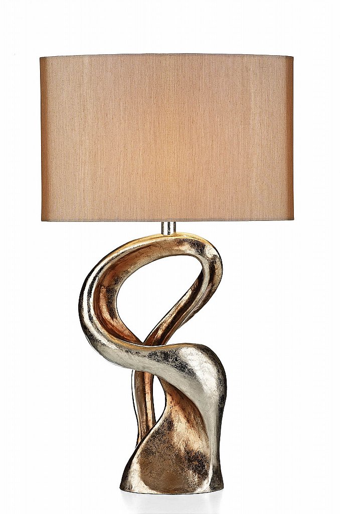 Dar Lighting - Alchemy Table Lamp complete with Gold Shade Dar Lighting - Alchemy Table Lamp complete with Gold Shade