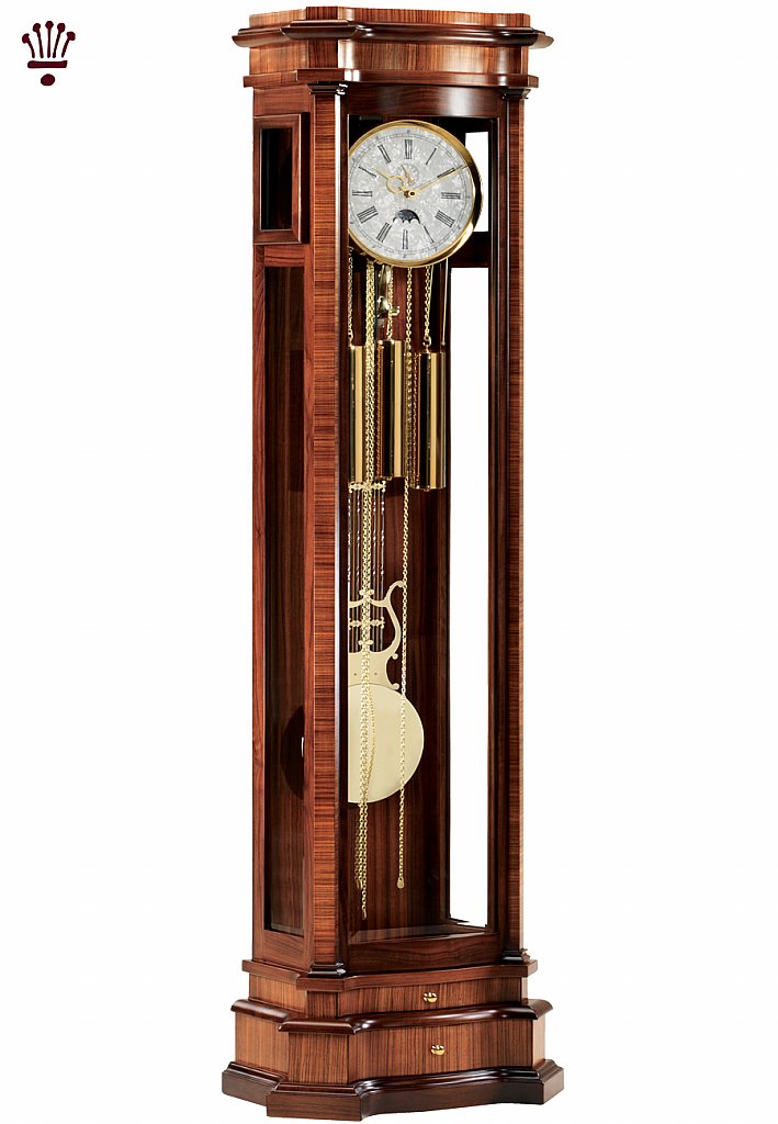 BilliB - Elise Grandfather Clock in Walnut BilliB - Elise Grandfather Clock in Walnut