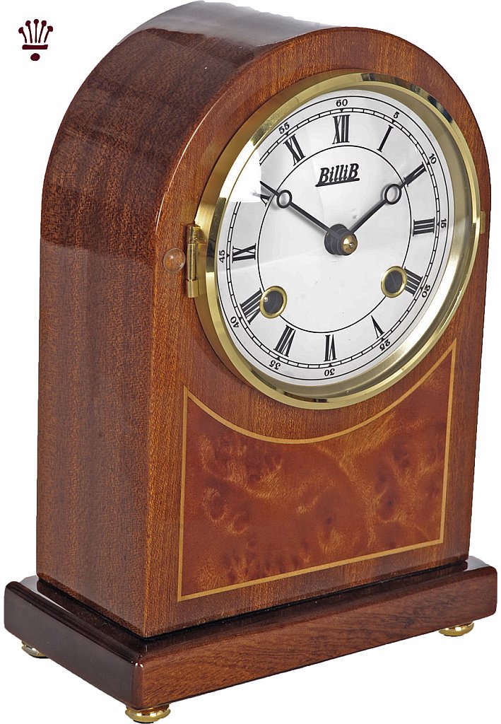 BilliB - Rosewood Mantle Clock BilliB - Rosewood Mantle Clock
