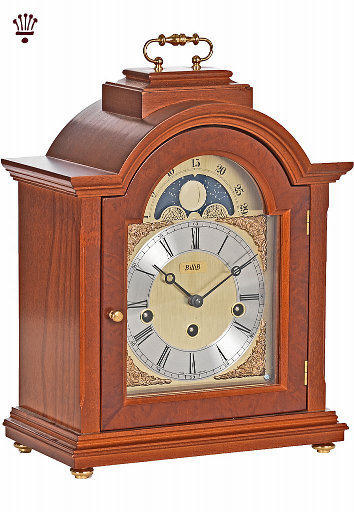 BilliB - Linton Mantel Clock - Yew BilliB - Linton Mantel Clock - Yew