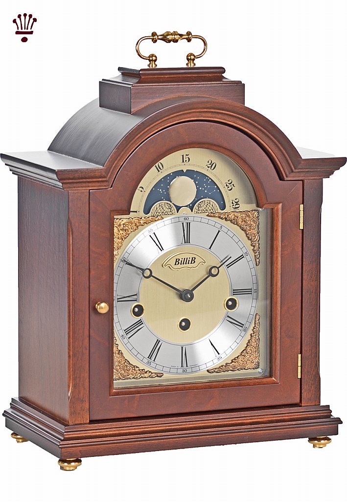 BilliB - Linton Mantel Clock - Walnut BilliB - Linton Mantel Clock - Walnut