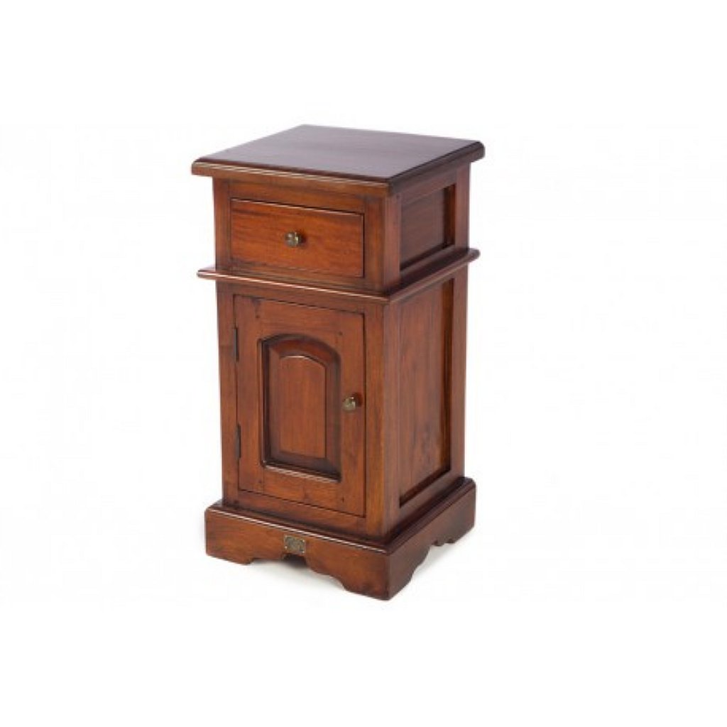 Ancient Mariner - Mahogany Village Small Victoria Bedside Table Ancient Mariner - Mahogany Village Small Victoria Bedside Table