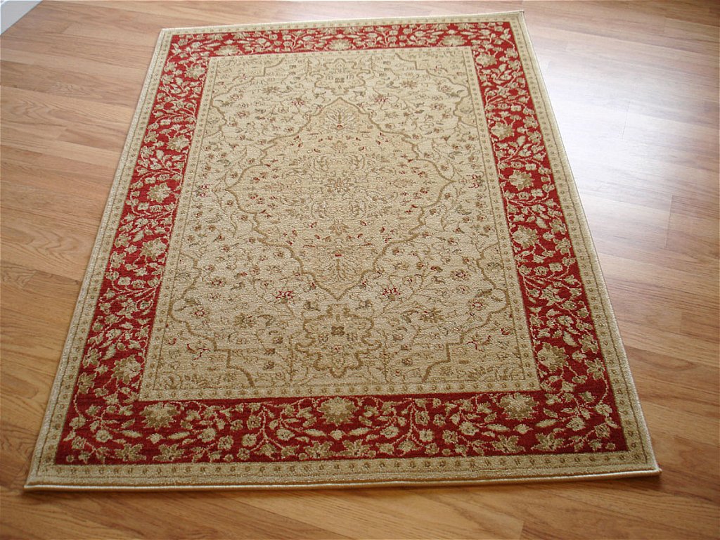 Mastercraft Rugs - Ziegler 7709 Red Cream Rug Mastercraft Rugs - Ziegler 7709 Red Cream Rug