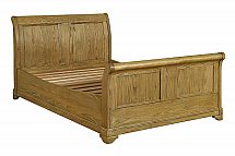 Vale Furnishers - Bedrooms - Rosina Sleigh Bedstead