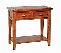 Vale Furnishers - Somerset Two Drawer Console Table