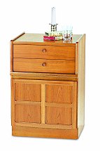 Nathan - Teak Collection Classic Two Drawer Storage Unit