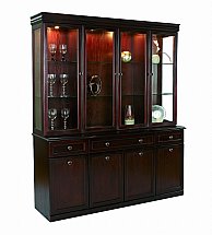 Vale Furnishers - Molesey Four Door Glass Unit