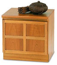 Nathan - Teak Collection Classic Single Low Storage Unit