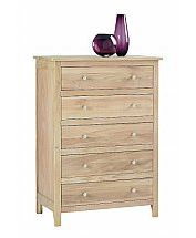 Vale Furnishers - Bedrooms - Cirrus Five Drawer Chest