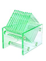Vale Furnishers - Glass 10 Square Coasters 