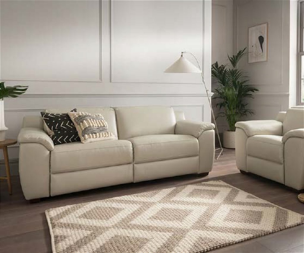 Lazboy Cassia Leather Recliner Sofa