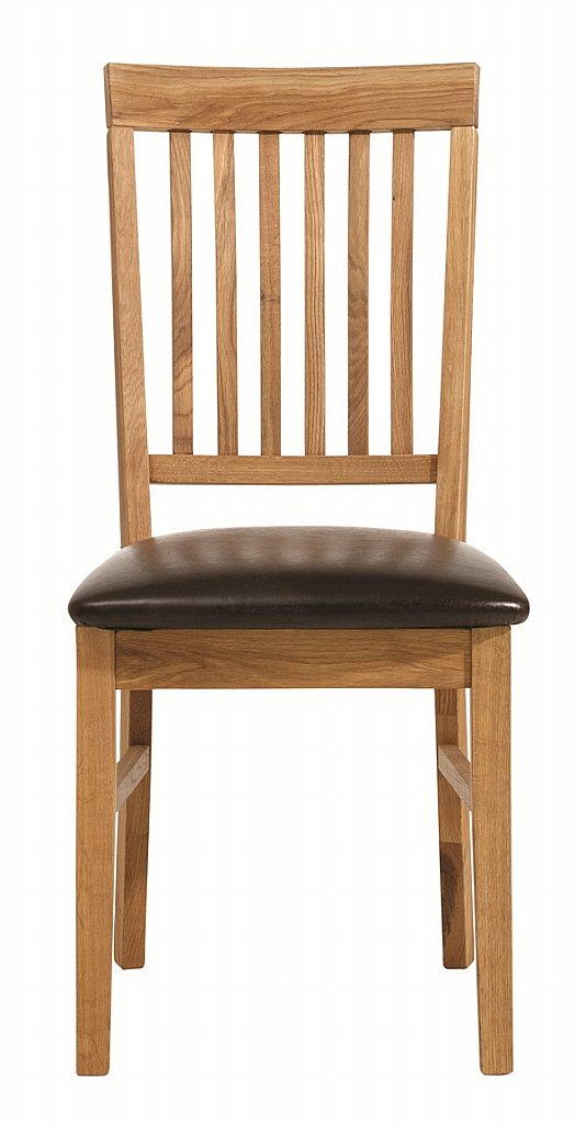 oiled oak dining chairs