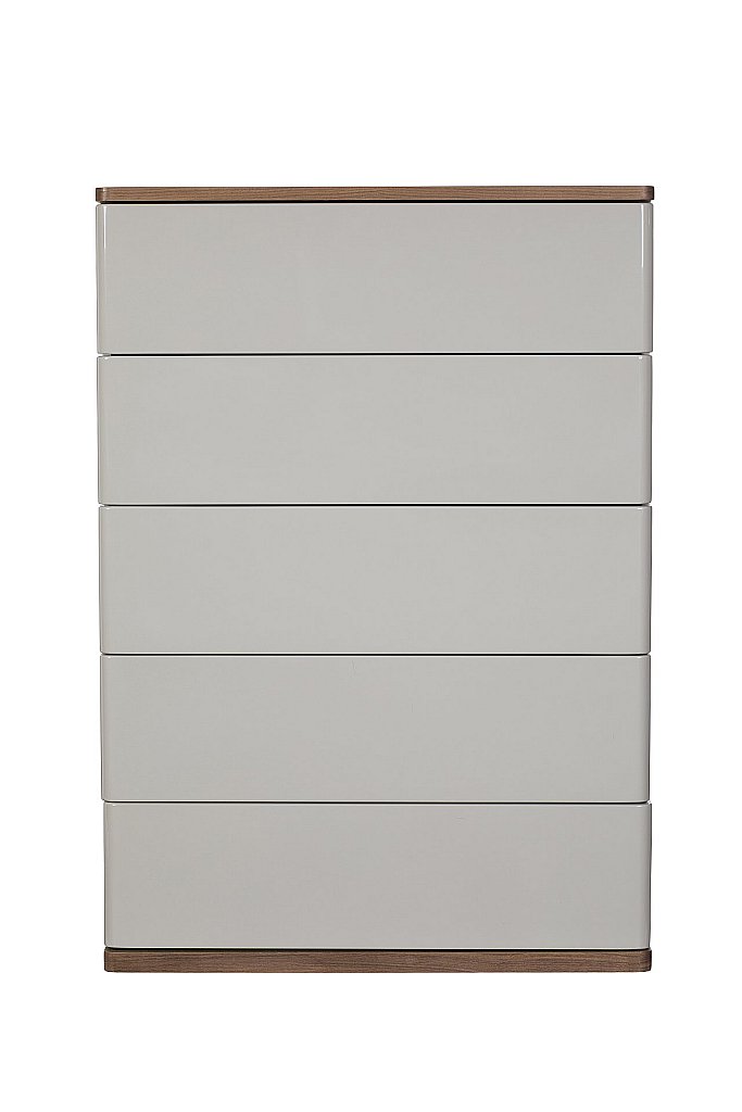 Baker Furniture Panache 5 Drawer Tall Wide Chest