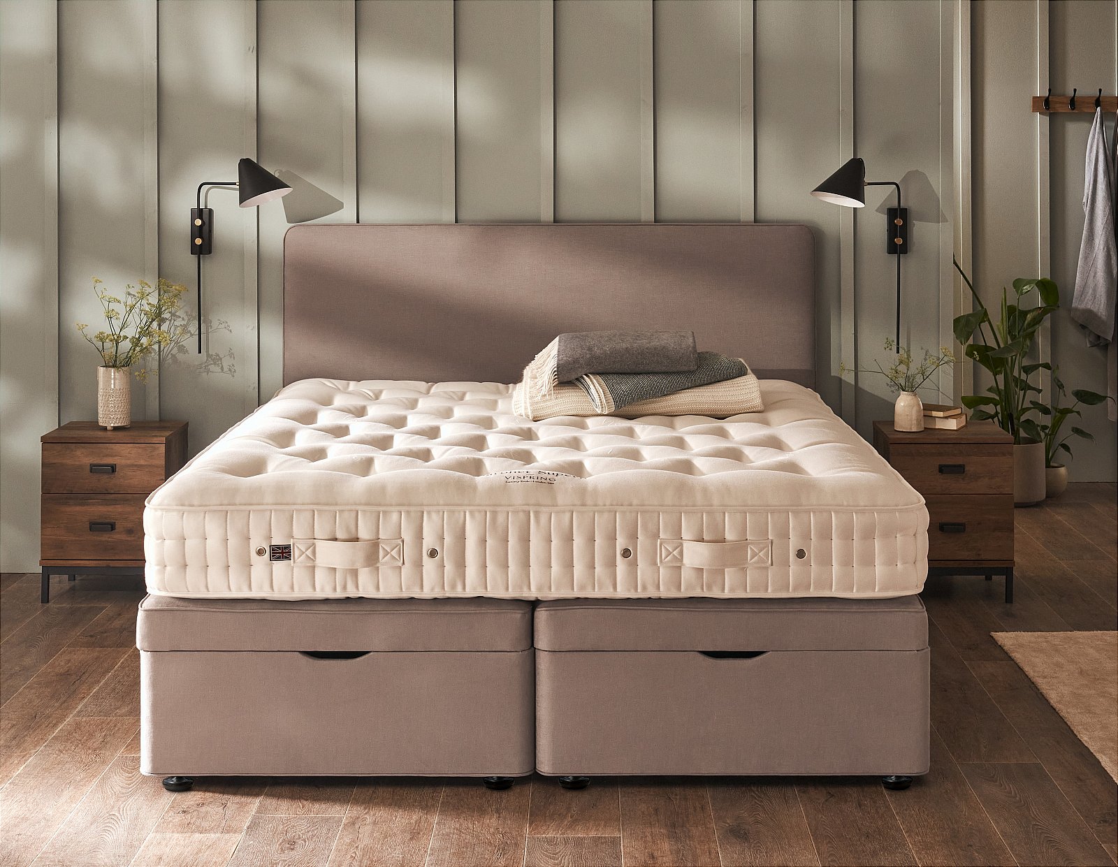 vispring ottoman bed