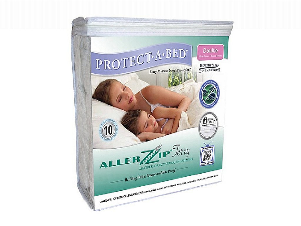 protect a bed allerzip terry mattress encasement
