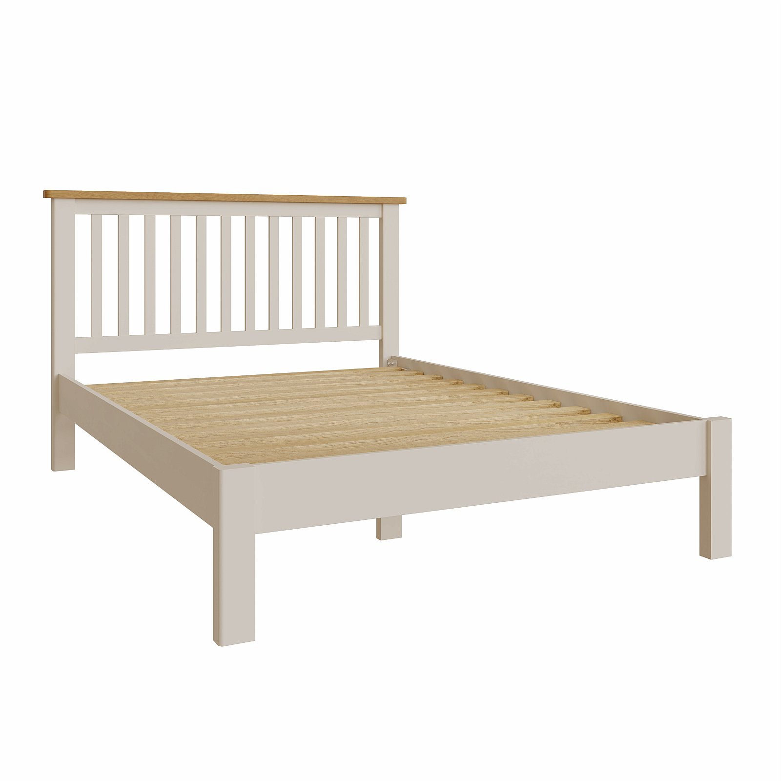 Kingsley Truffle 135cm Double Bed Frame, Truffle Color Bed Frame