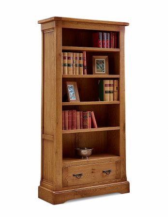 Wood Bros - Chatsworth Bookcase with Drawer