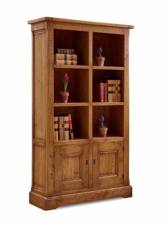 Wood Bros - Chatsworth Bookcase with Doors