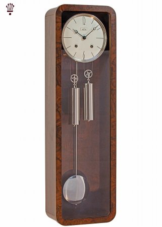 Billib - Vintage Walnut Mechanical Wall Clock