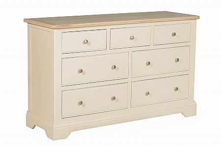 Webb House - Helston 3+4 Drawer Wide Chest