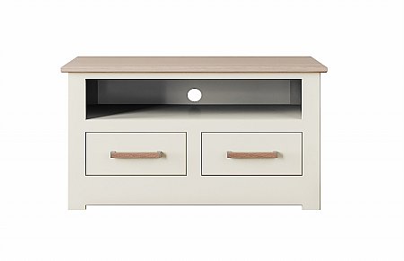 Hill and Hunter - Modo Open Shelf TV Unit with 2 Drawers