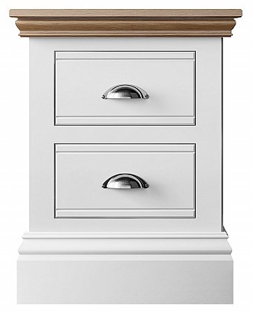 Hill and Hunter - New England 2 Drawer Bedside