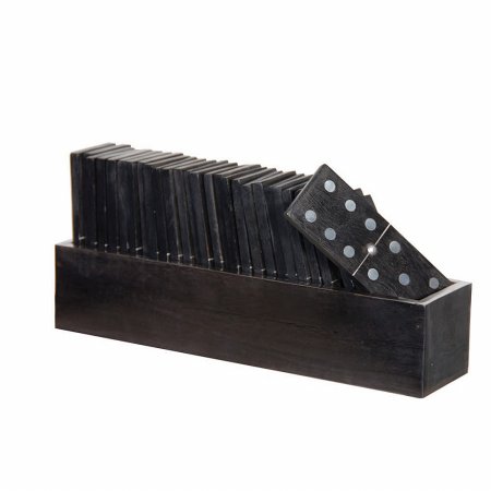 Webb House - Wooden Dominoes in Box