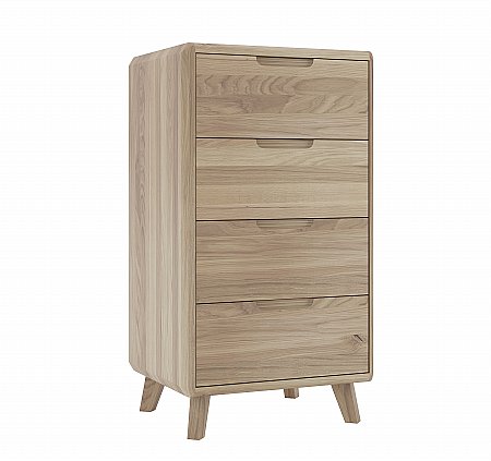 Bell and Stocchero - Como Bedroom Slim 4 Drawer Chest