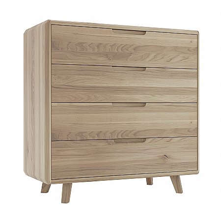 Bell and Stocchero - Como Bedroom Medium 4 Drawer Chest