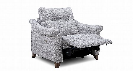 G Plan Upholstery - Riley Fabric Recliner Snuggler