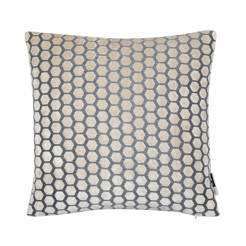 Malini - Jorvik Large Cream Cushion