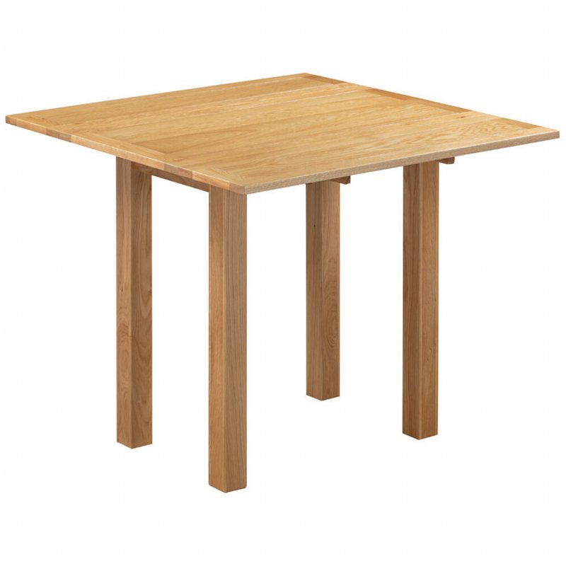 Webb House - Dorset Oak Square Drop Leaf Dining Table