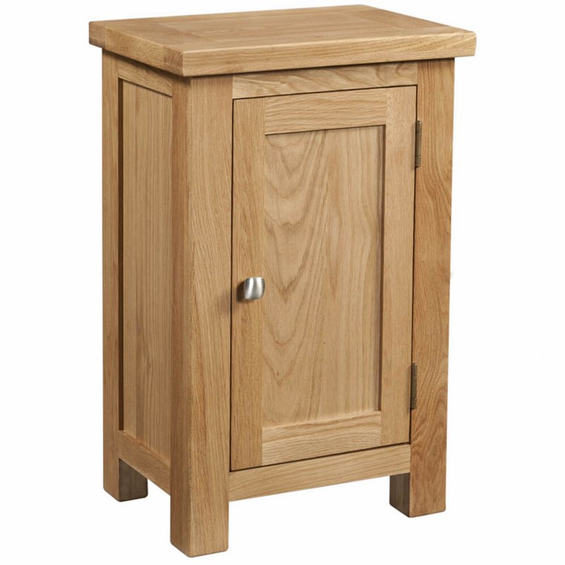 Webb House - Dorset Oak 1 Door Cabinet