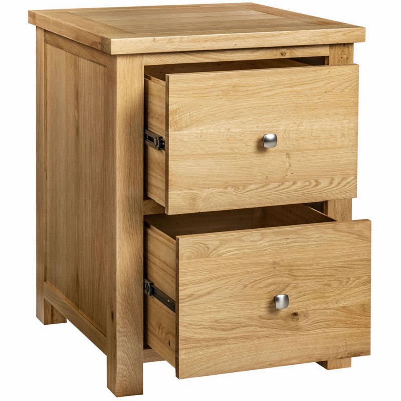 Webb House - Dorset Oak Filing Cabinet