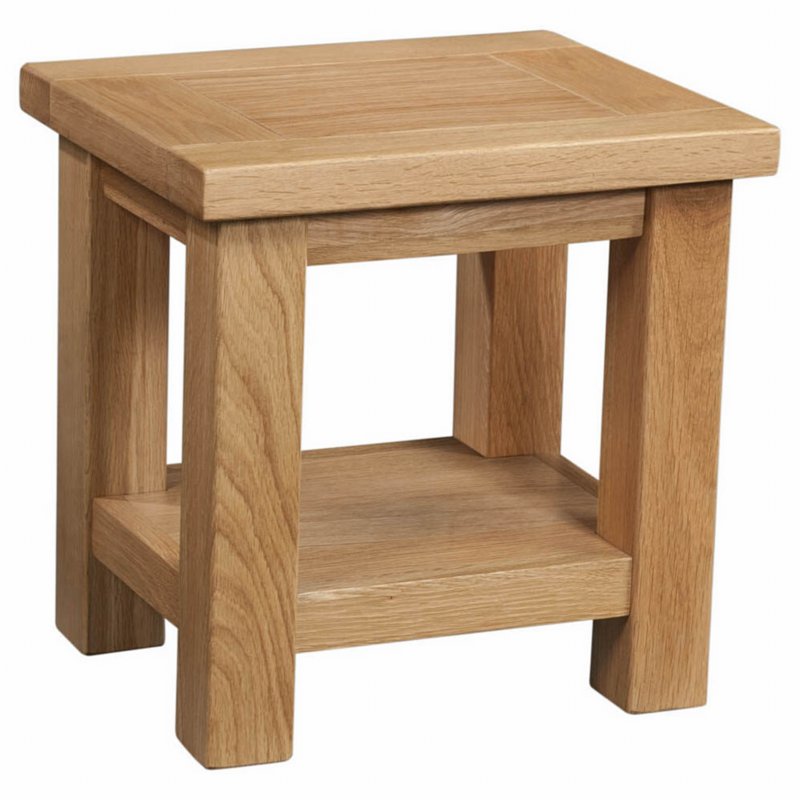 Webb House - Dorset Oak Lamp Table 