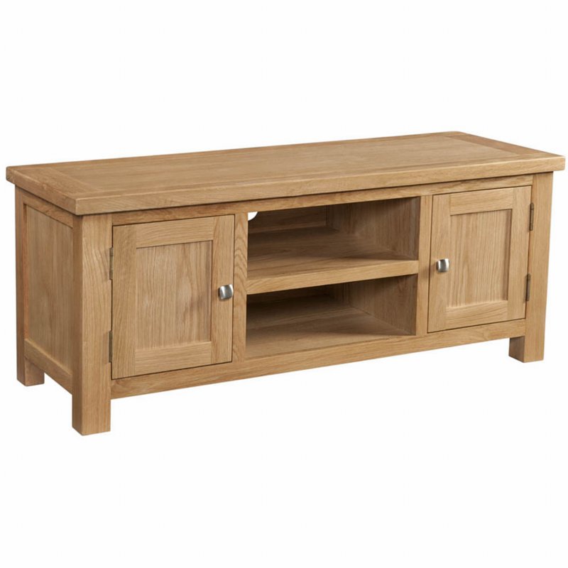 Webb House - Dorset Oak Large TV Unit 