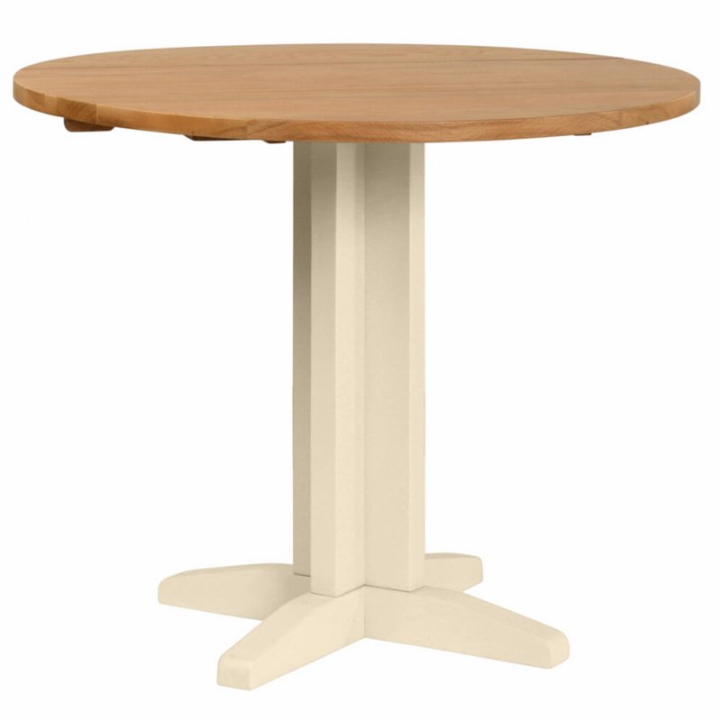 Webb House - Dorset Painted Round Drop Leaf Dining Table 