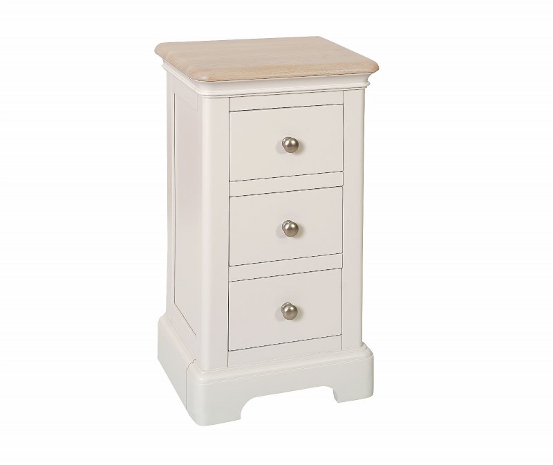 Devonshire Living - Lydford 3 Drawer Compact Bedside