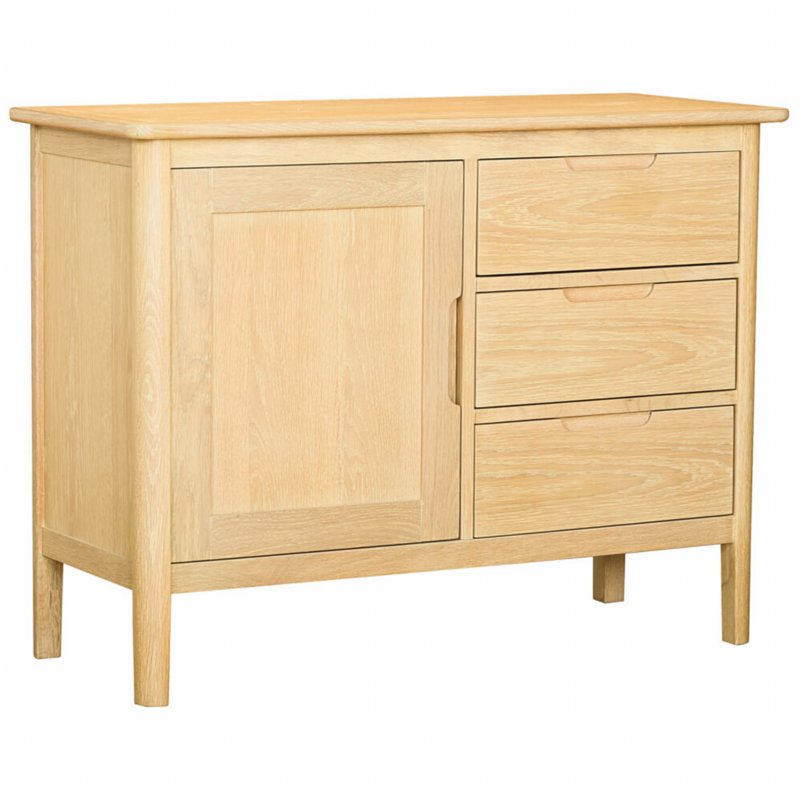 Webb House - Bergen 1 Door 3 Drawer Sideboard