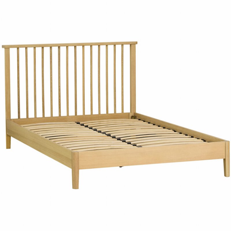 Webb House - Bergen - Bedroom Double Low Foot End Spindle Bed