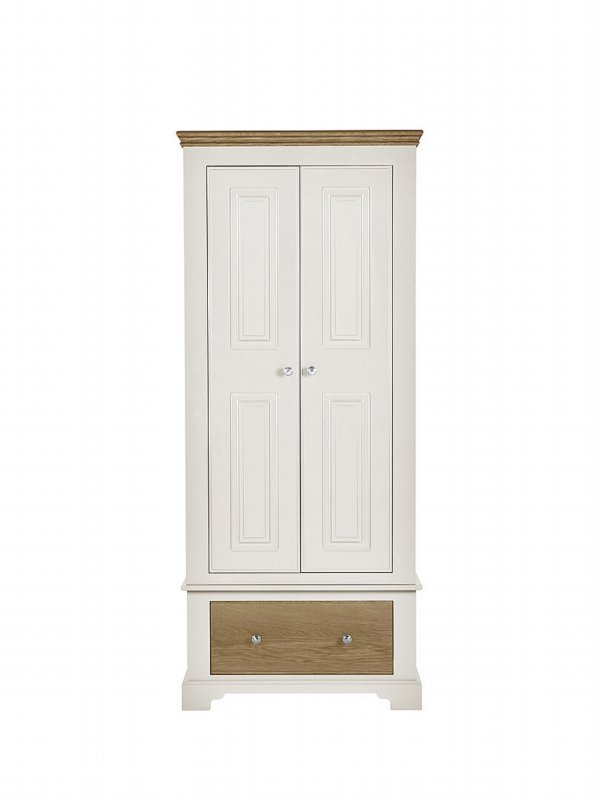 Hill and Hunter - Hambledon Small 2 Door 1 Drawer Robe