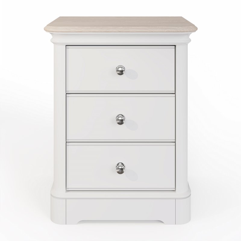 Hill and Hunter - Chartwell Large 3 Drawer Bedside