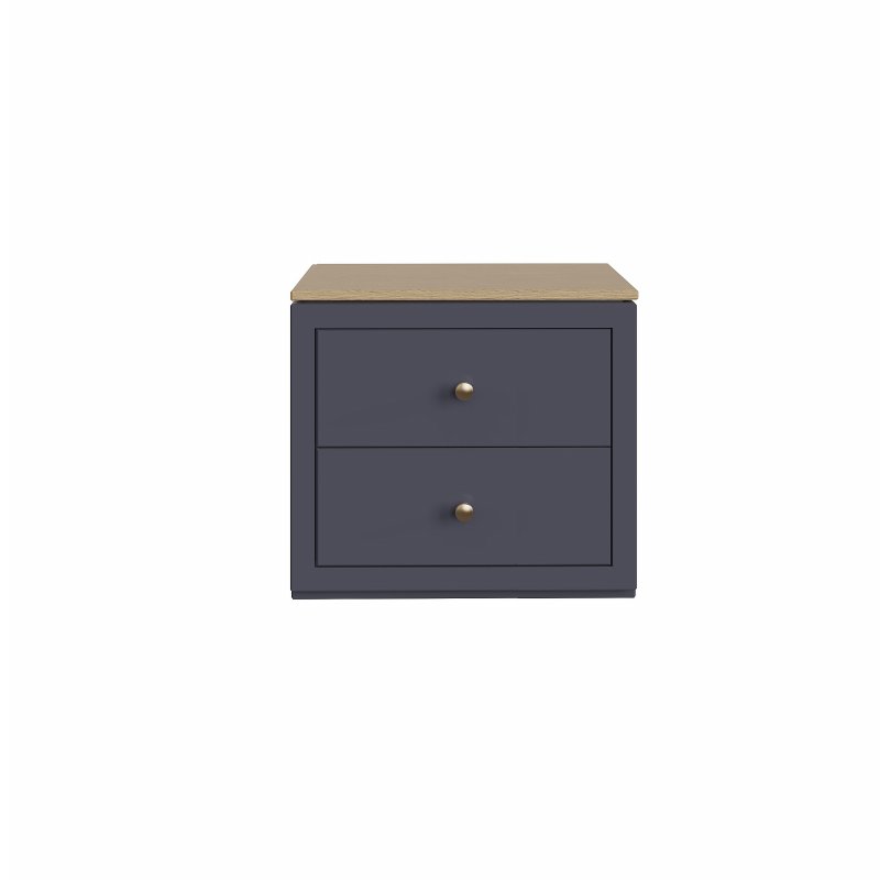 Hill and Hunter - Formby Bedroom 2 Drawer Bedside