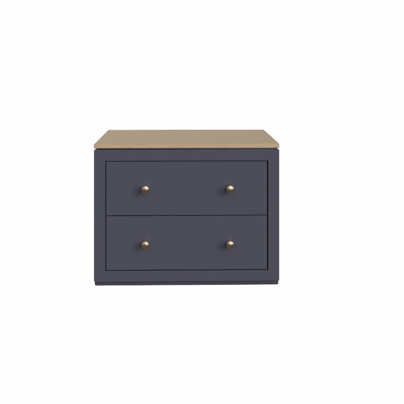 Hill and Hunter - Formby Bedroom 70cm 2 Drawer Chest of Drawers